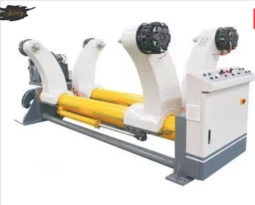 Hydraulic Mill Roll Stand Corrugated Cardboard Make Production Line